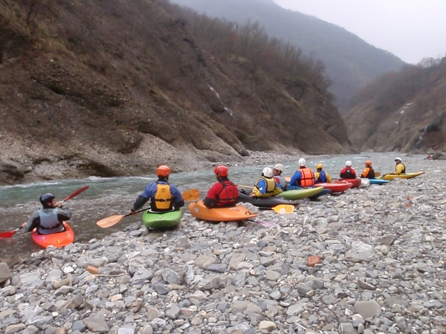  Ejercicios en el río 